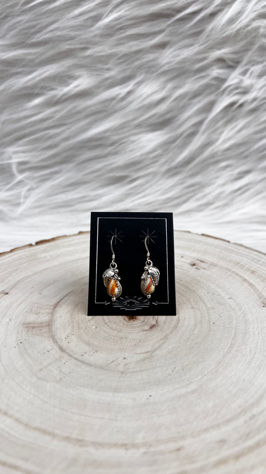 Spiny Oyster Hook Earrings