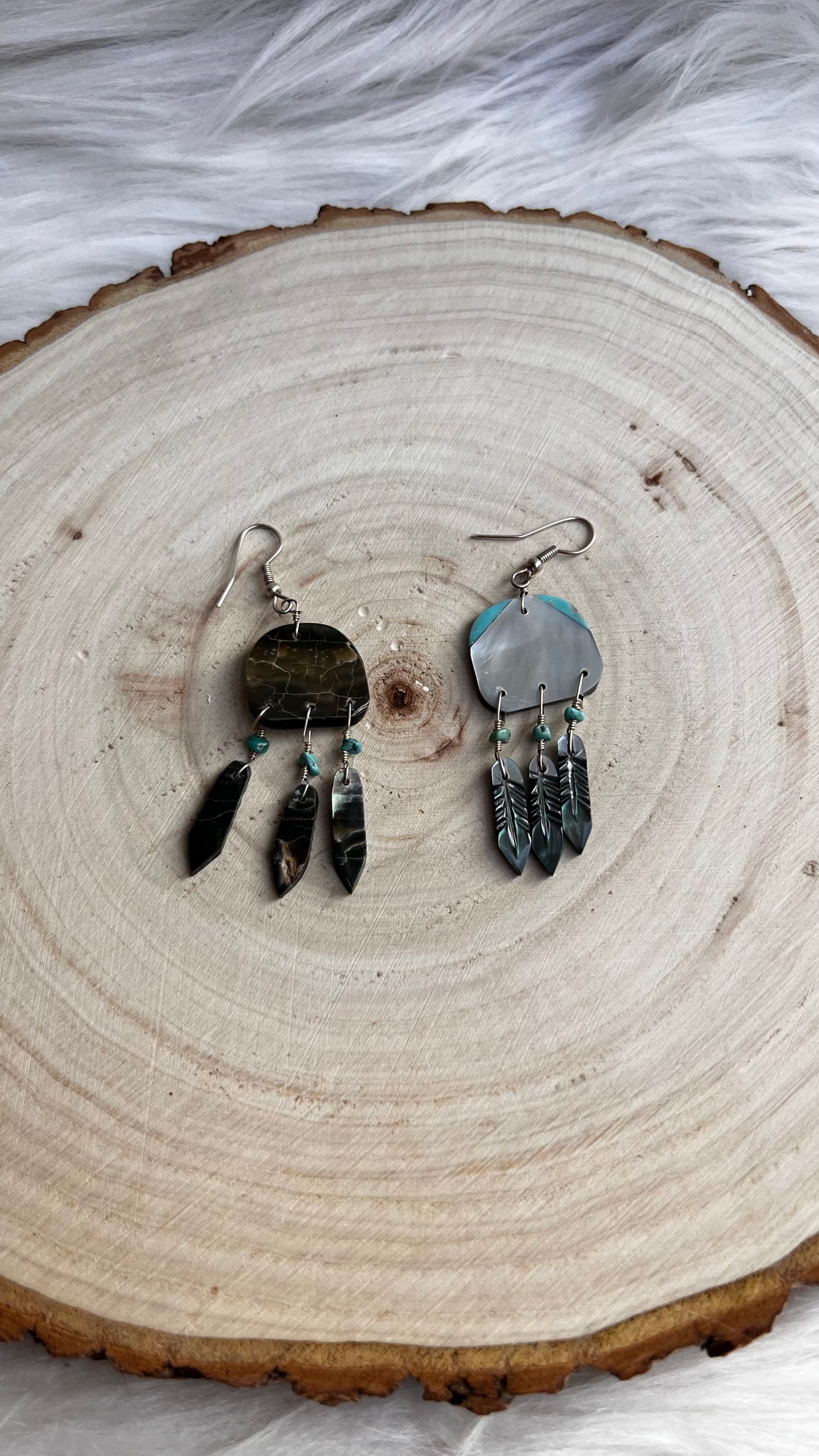 Abalone Shell Earrings