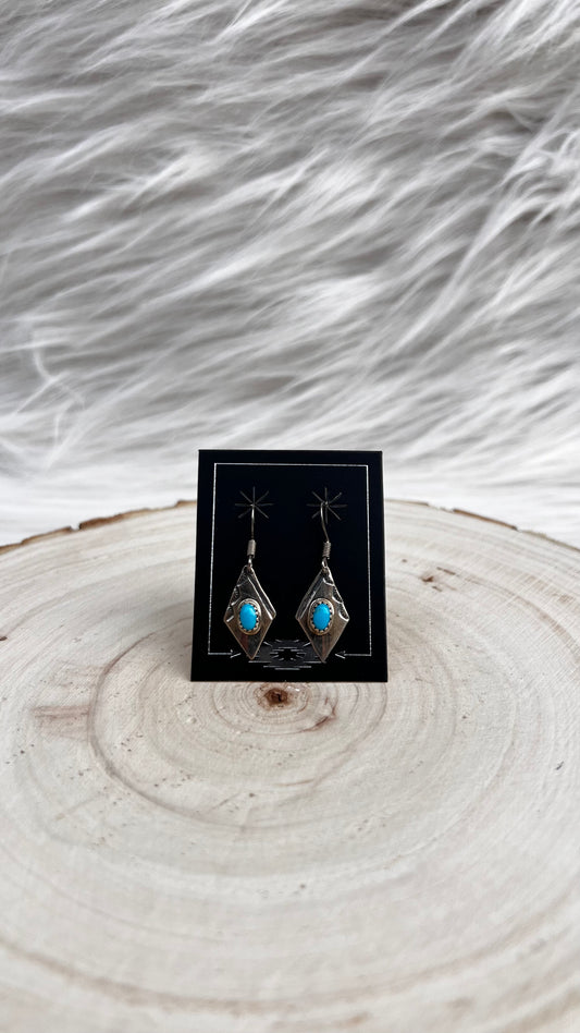 Turquoise Hook Earrings SS